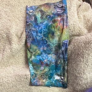 Buff Oceanic Pattern Neckwear